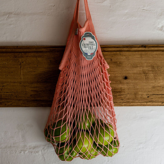 Filt French String Bag Short Handle Baby Pink | Filt | Miss Arthur | Home Goods | Tasmania