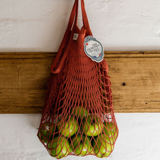 Filt French String Bag Short Handle Brick | Filt | Miss Arthur | Home Goods | Tasmania