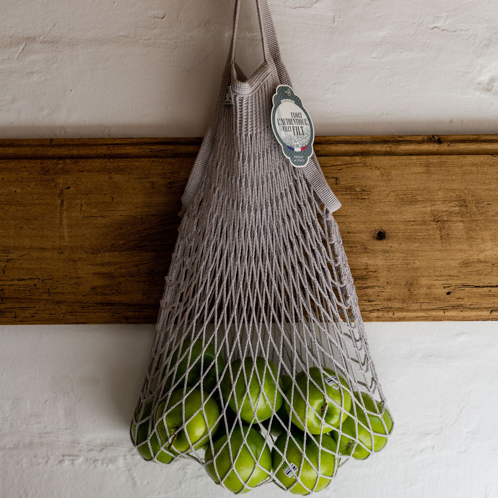 Filt French String Bag Short Handle Gris Pluie | Filt | Miss Arthur | Home Goods | Tasmania
