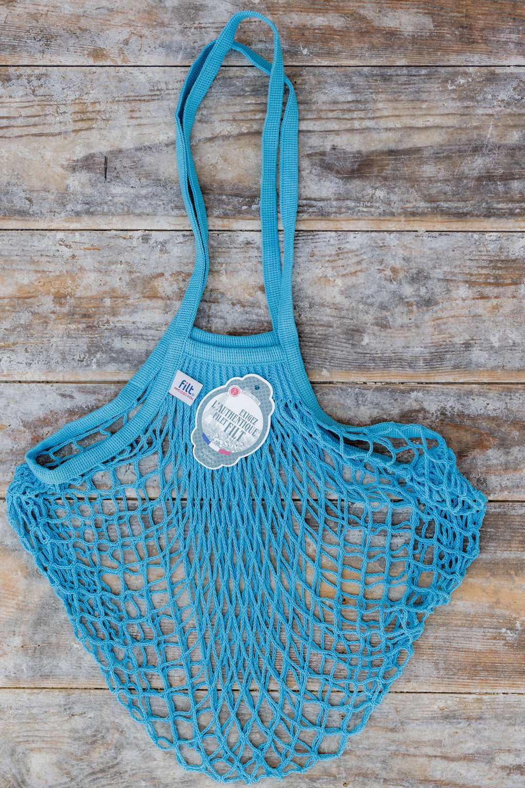 Filt French String Bag Long Handle Jewel Blue | Filt | Miss Arthur | Home Goods | Tasmania