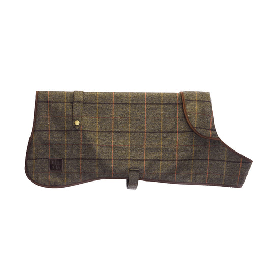 Tweedmill Textiles Tweed Dog Coat Green/Brown X-Small | Tweedmill Textiles | Miss Arthur | Home Goods | Tasmania