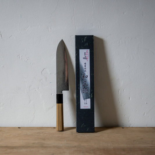 Santoku Knife AUS10 Damascus 180mm | Misuzu | Miss Arthur | Home Goods | Tasmania