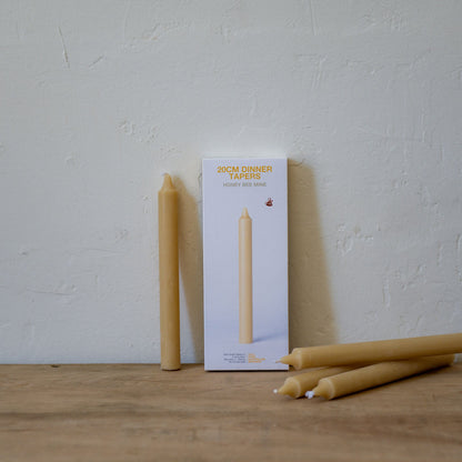 20cm Dinner Tapers - Box of 4 | Queen B | Miss Arthur | Home Goods | Tasmania