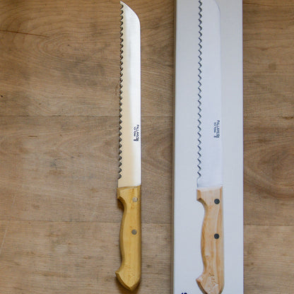 Pallares Solsona Boxwood Stainless Steel Bread Knife 25cm | Pallarès Solsona | Miss Arthur | Home Goods | Tasmania