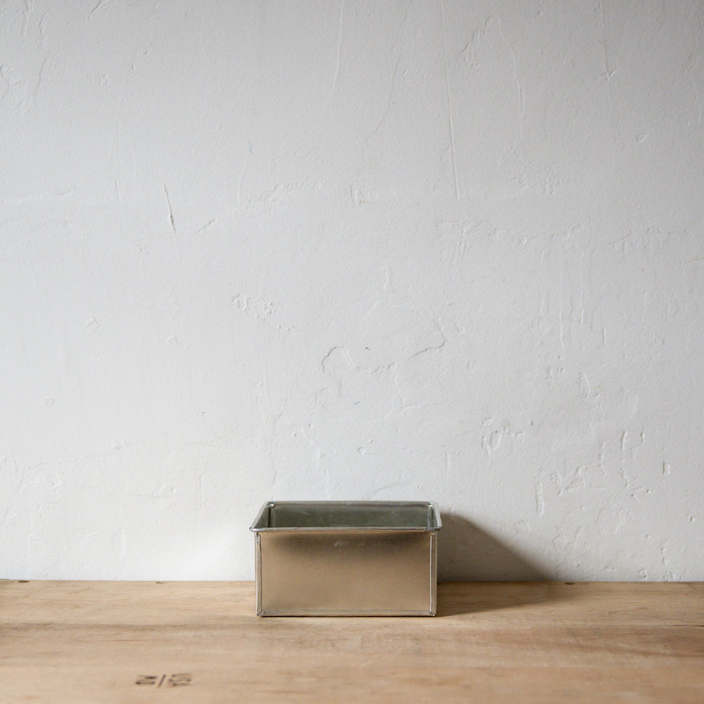 6" Square Tin 3" High | SG Emmett & Son | Miss Arthur | Home Goods | Tasmania