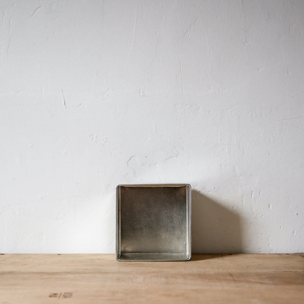 6" Square Tin 3" High | SG Emmett & Son | Miss Arthur | Home Goods | Tasmania