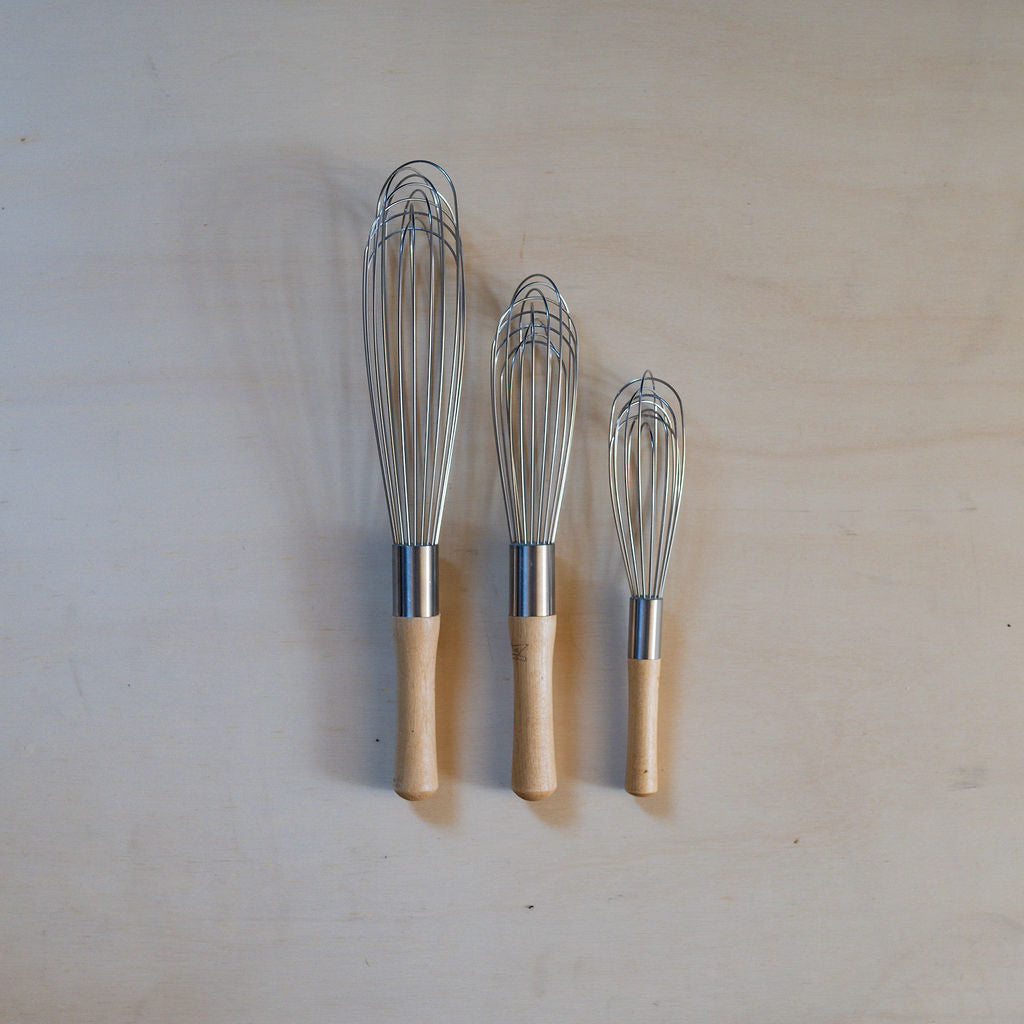 Best Whips 8" Wooden Handle French Whip Light | Best Whips | Miss Arthur | Home Goods | Tasmania