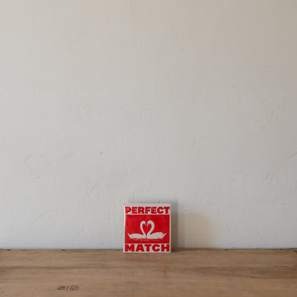 Archivist Luxury Matches I Like You Swan | Archivist | Miss Arthur | Home Goods | Tasmania