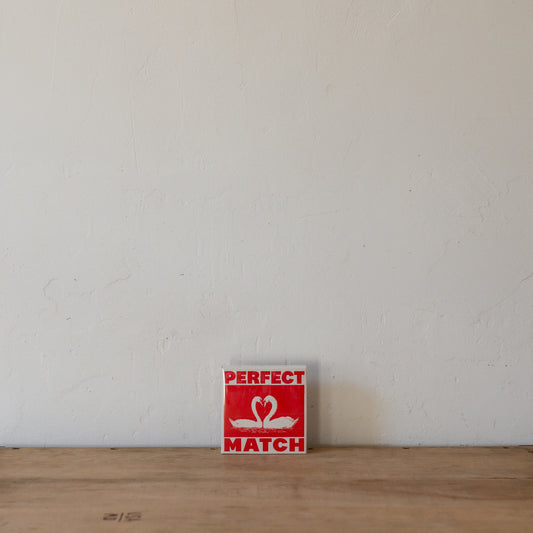 Archivist Luxury Matches I Like You Swan | Archivist | Miss Arthur | Home Goods | Tasmania