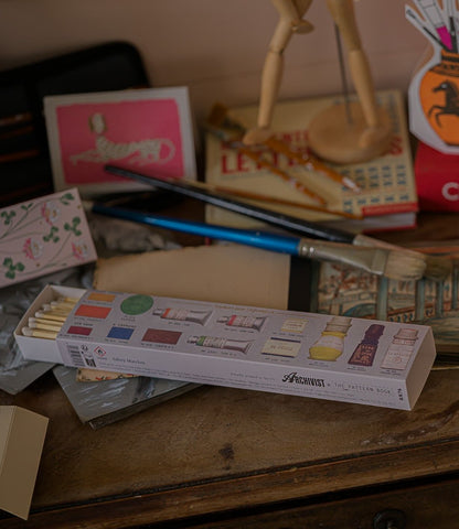 Archivist Luxury Matches Long Paint Tube | Archivist | Miss Arthur | Home Goods | Tasmania