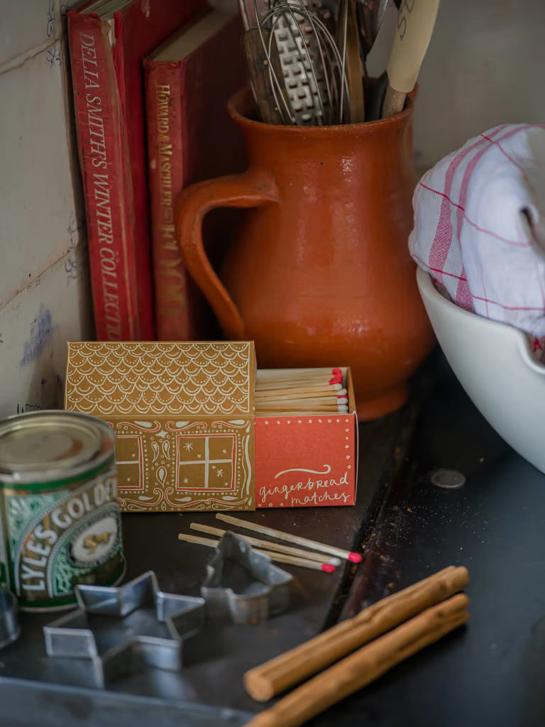 Archivist Luxury Matches Gingerbread House