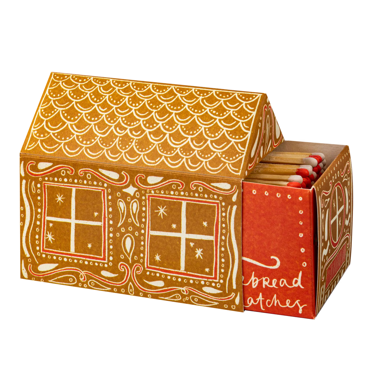 Archivist Luxury Matches Gingerbread House