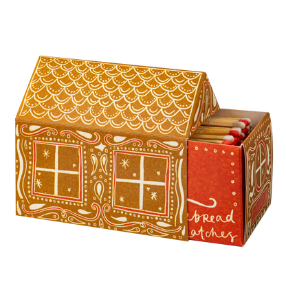Archivist Luxury Matches Gingerbread House
