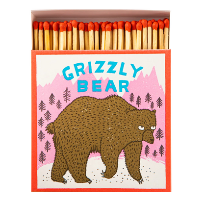 Archivist Luxury Matches Grizzly Bear