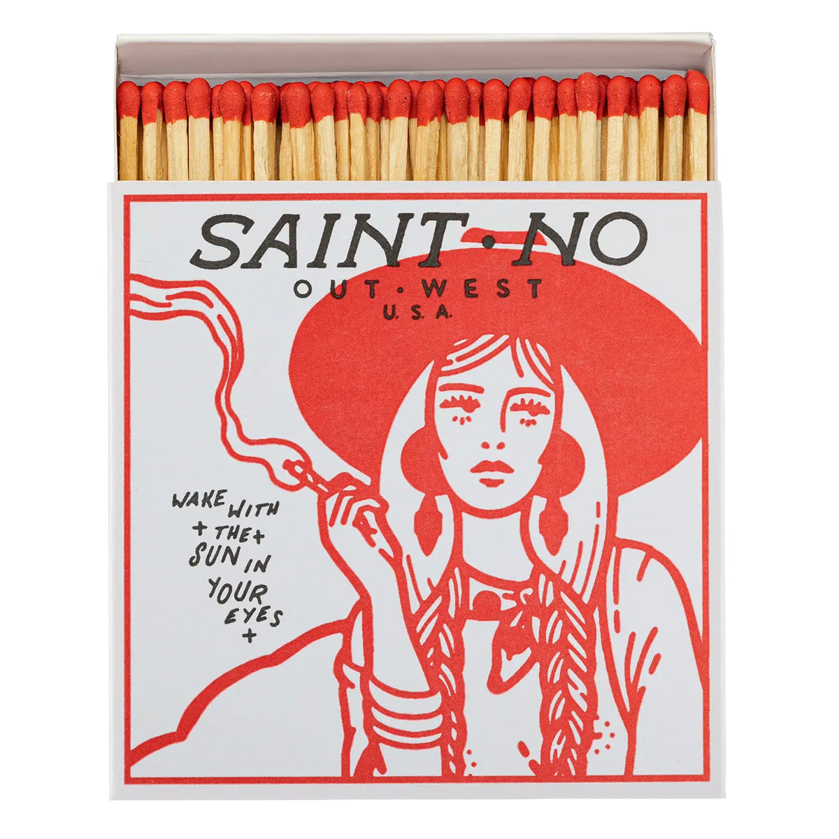 Archivist Luxury Matches Out West by Saint No
