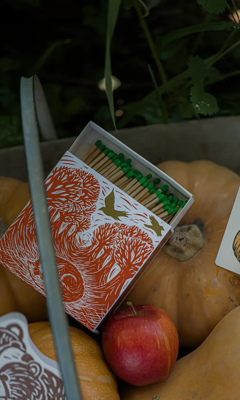 Archivist Luxury Matches Woodland Fox