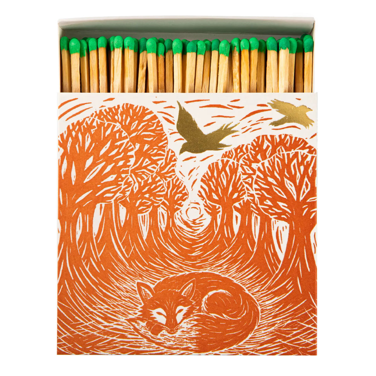 Archivist Luxury Matches Woodland Fox