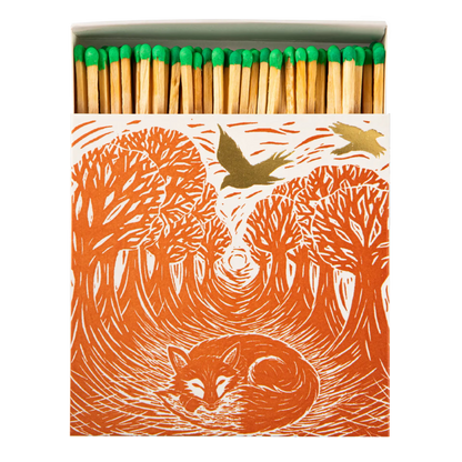 Archivist Luxury Matches Woodland Fox