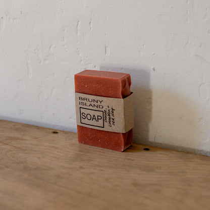 Bruny Island Soap Orange Cinnamon and Red Clay | Bruny Island Soap | Miss Arthur | Home Goods | Tasmania