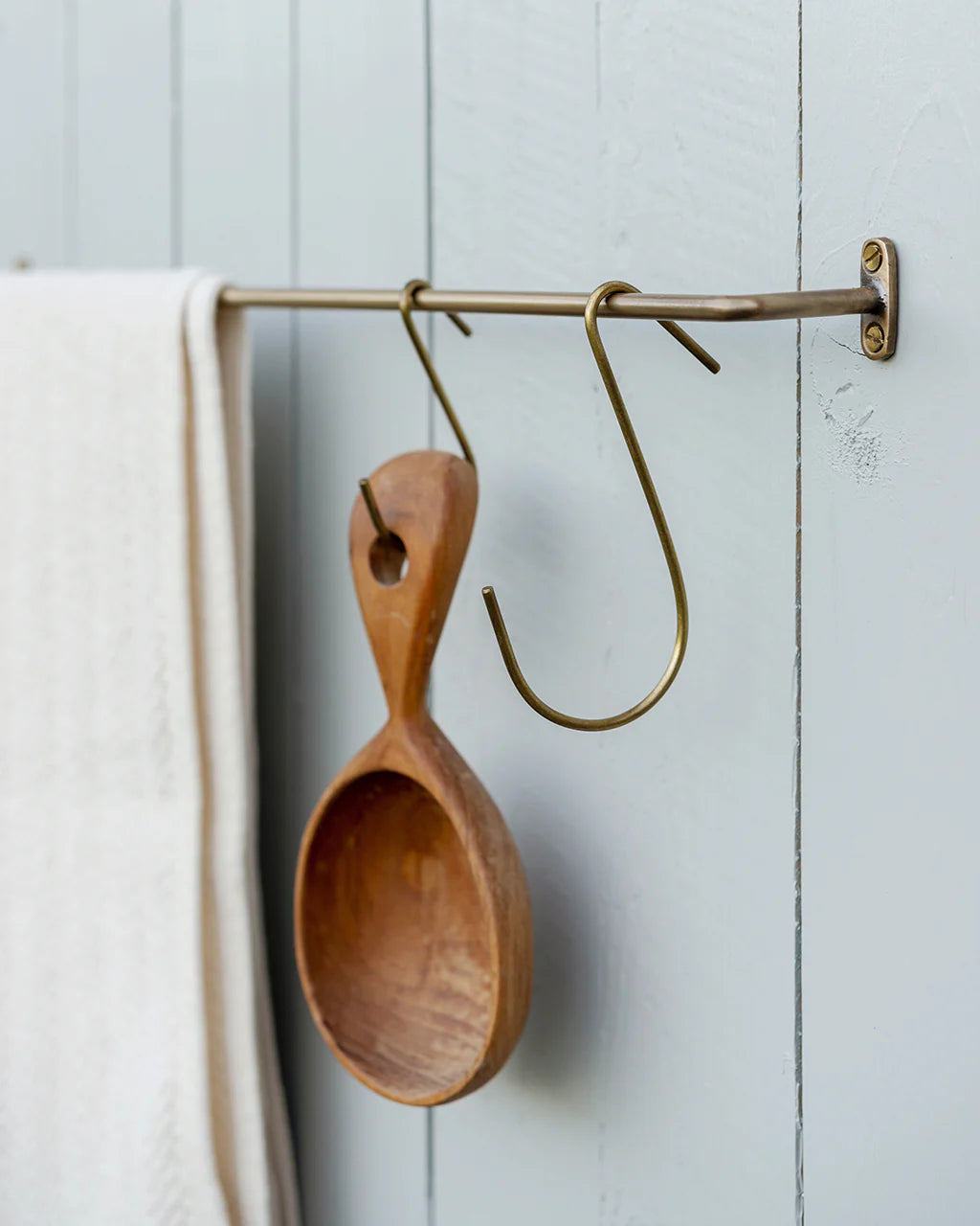 Fog Linen Work Brass J Hook Large | Fog Linen Work | Miss Arthur | Home Goods | Tasmania