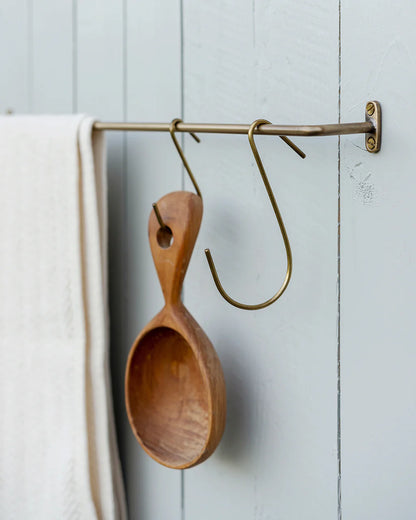 Fog Linen Work Brass J Hook Large | Fog Linen Work | Miss Arthur | Home Goods | Tasmania