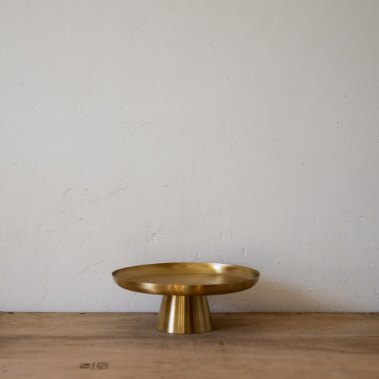 Fog Linen Work Brass Cake Stand Medium | Fog Linen Work | Miss Arthur | Home Goods | Tasmania
