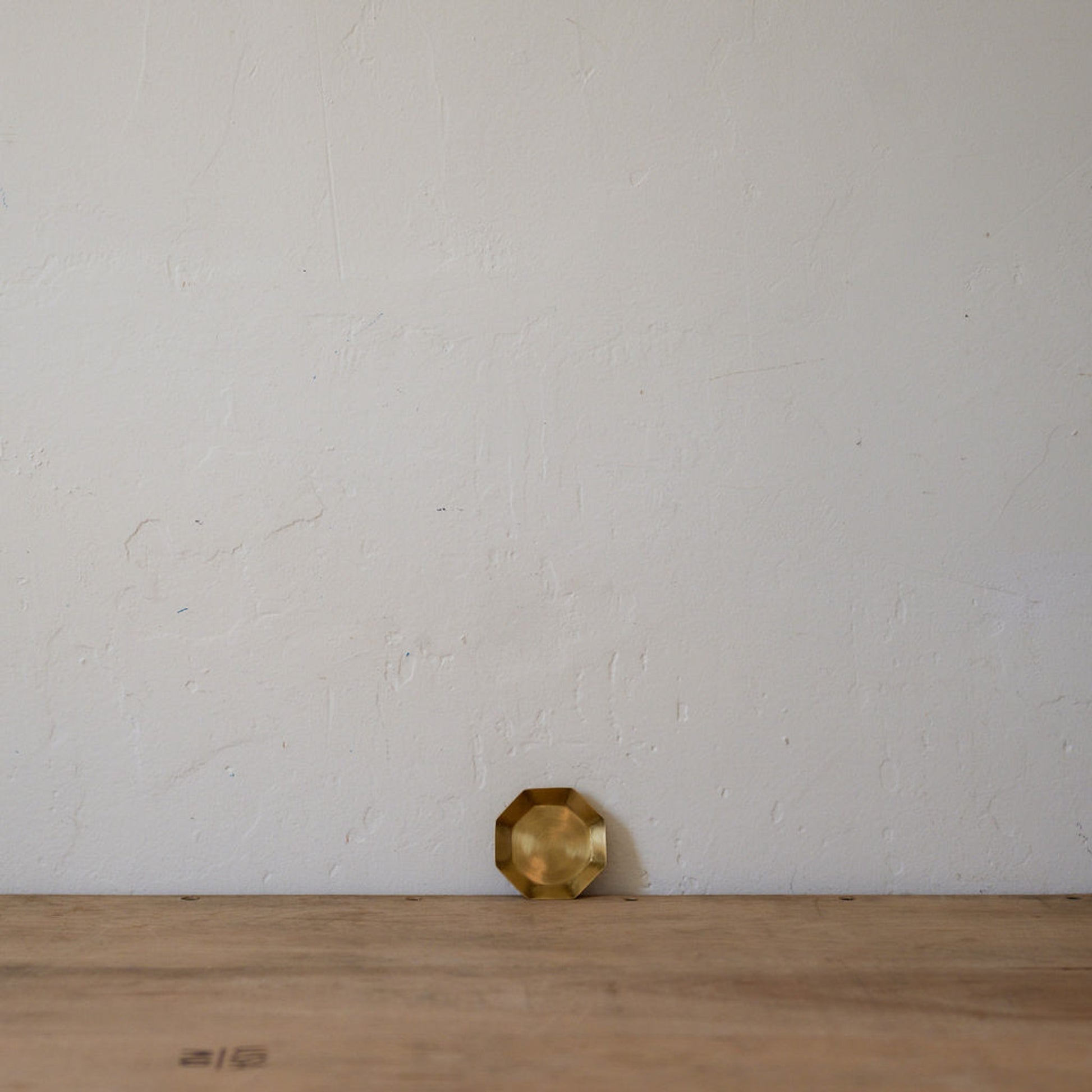 Fog Linen Work Brass Plate Octagon X-Small | Fog Linen Work | Miss Arthur | Home Goods | Tasmania