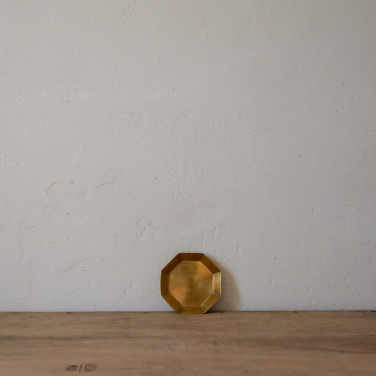 Fog Linen Work Brass Plate Octagon Small | Fog Linen Work | Miss Arthur | Home Goods | Tasmania