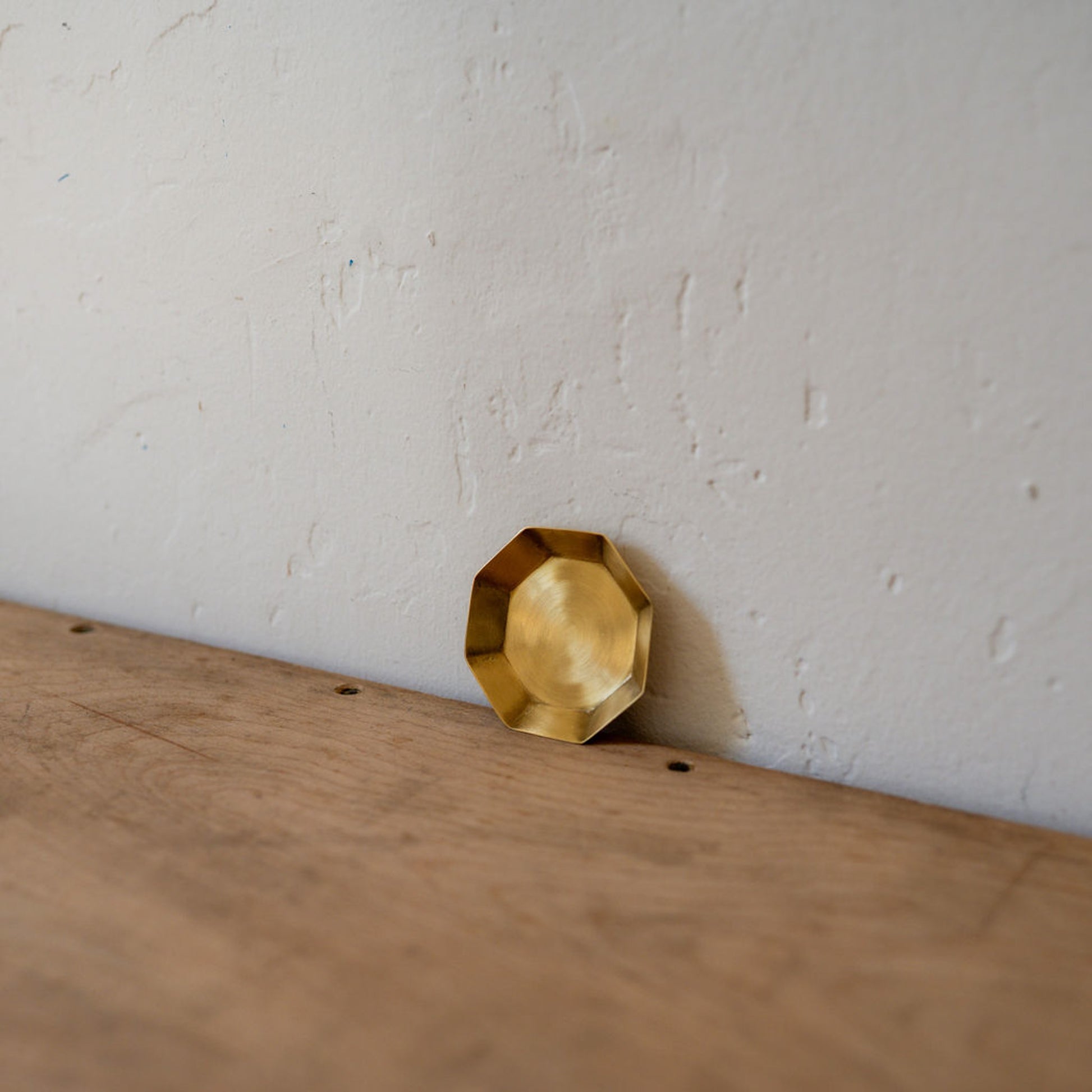Fog Linen Work Brass Plate Octagon X-Small | Fog Linen Work | Miss Arthur | Home Goods | Tasmania