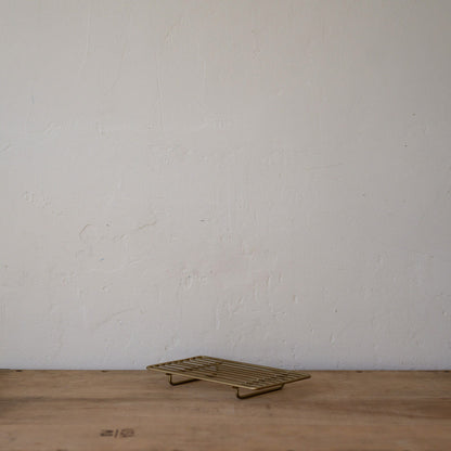 Fog Linen Work Brass Wire Rack Rectangle | Fog Linen Work | Miss Arthur | Home Goods | Tasmania