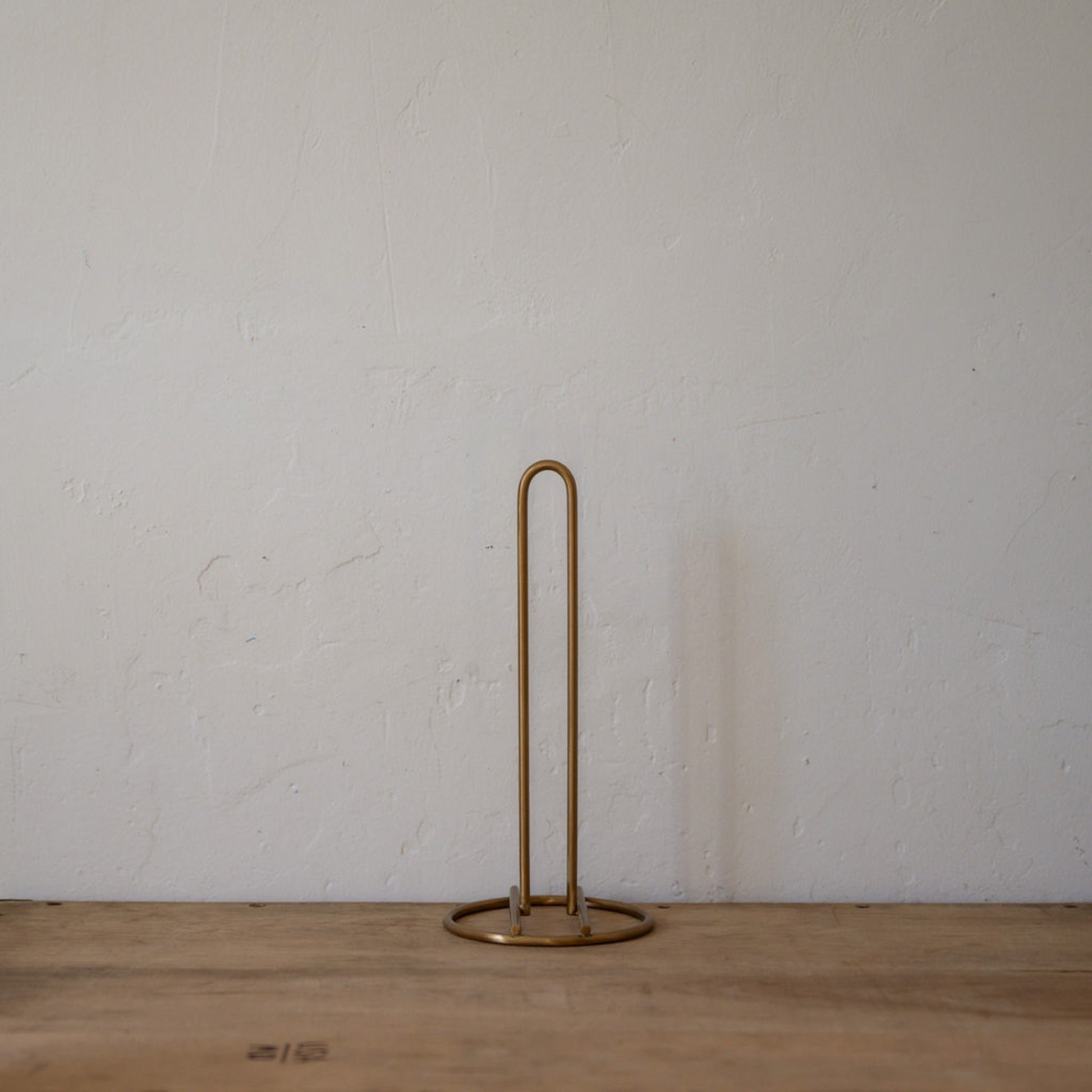 Fog Linen Work Brass Paper Towel Holder | Fog Linen Work | Miss Arthur | Home Goods | Tasmania