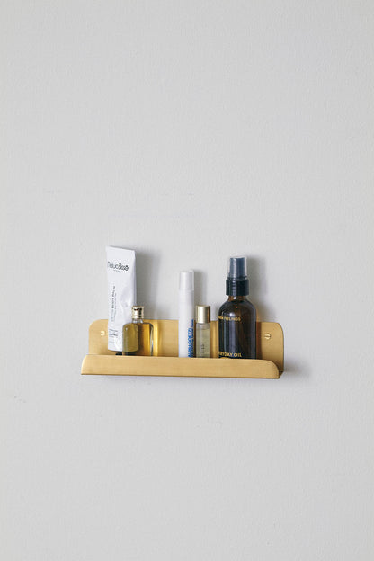 Fog Linen Work Brass Wall Shelf Small | Fog Linen Work | Miss Arthur | Home Goods | Tasmania