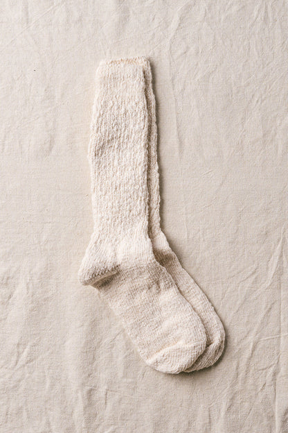 Yahae Garabou Organic Cotton Slipper Socks Natural Small | Yahae | Miss Arthur | Home Goods | Tasmania