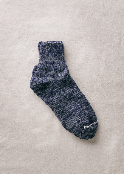 Yahae Garabou Organic Cotton Ankle Socks Navy Small | Yahae | Miss Arthur | Home Goods | Tasmania