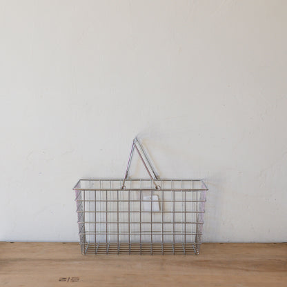 Wire Basket Small | Japanese Artisan | Miss Arthur | Home Goods | Tasmania