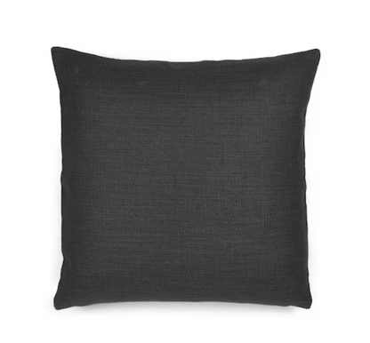 Libeco Jasper Cushion Cover 63cm x 63cm Faded Black | Libeco | Miss Arthur | Home Goods | Tasmania