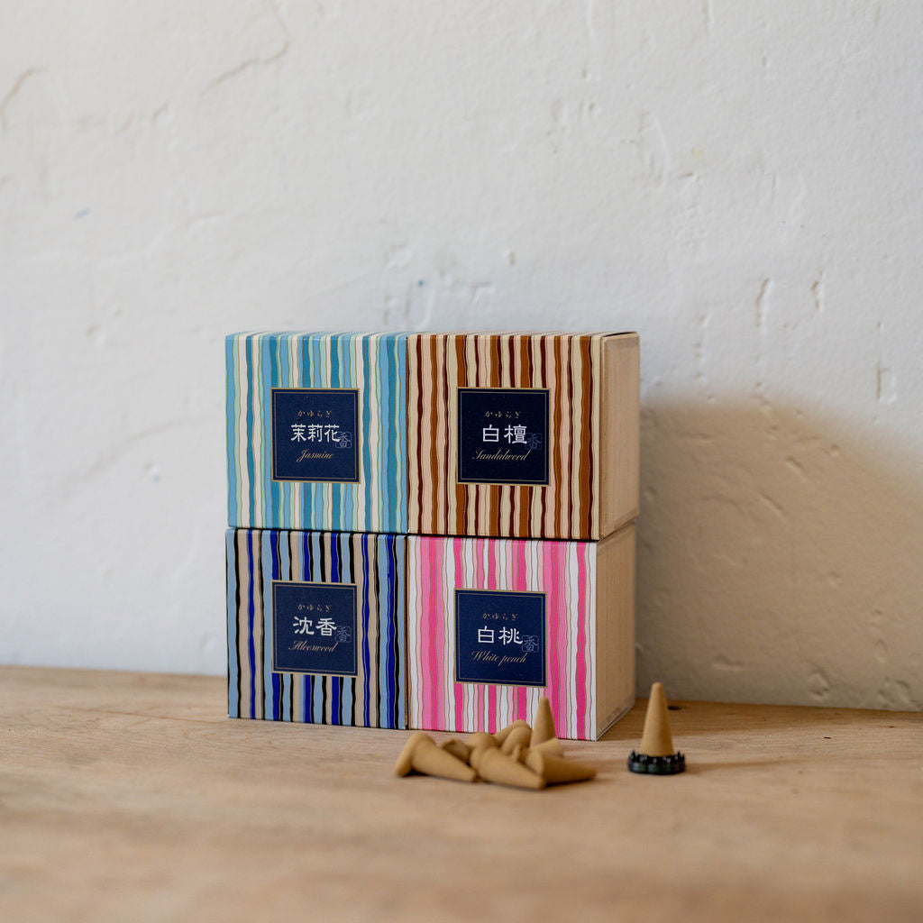 Kayuragi Incense Cones Aloeswood | Nippon Kodo | Miss Arthur | Home Goods | Tasmania
