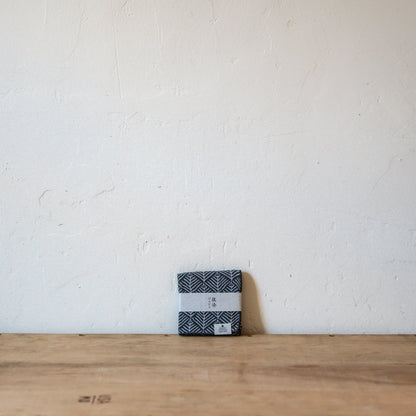 Kontex Haikara Bassen Handkerchief Charcoal Wakamatsubishi | Kontex | Miss Arthur | Home Goods | Tasmania