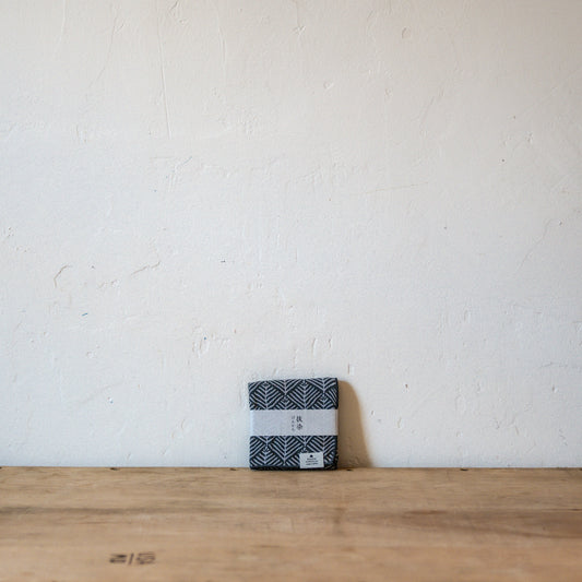 Kontex Haikara Bassen Handkerchief Charcoal Wakamatsubishi | Kontex | Miss Arthur | Home Goods | Tasmania