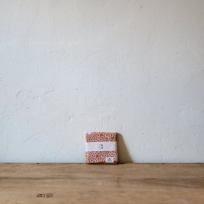 Kontex Haikara Bassen Handkerchief Orange Kiku | Kontex | Miss Arthur | Home Goods | Tasmania