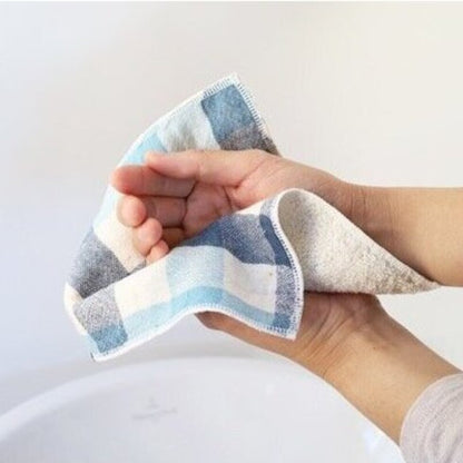 Kontex Block Check Handkerchief Blue | Kontex | Miss Arthur | Home Goods | Tasmania