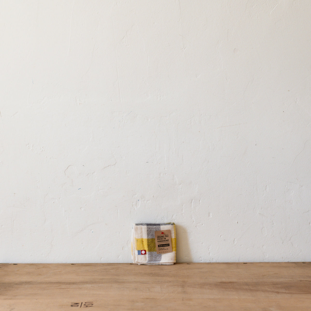 Kontex Block Check Handkerchief Yellow | Kontex | Miss Arthur | Home Goods | Tasmania