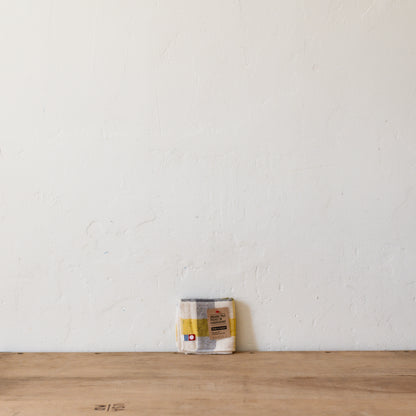 Kontex Block Check Handkerchief Yellow | Kontex | Miss Arthur | Home Goods | Tasmania