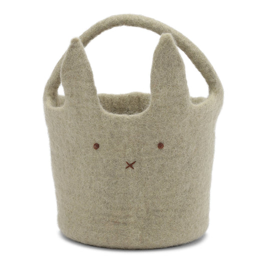 Large Bunny Basket Dusty Green | Gry & Sif | Miss Arthur | Home Goods | Tasmania