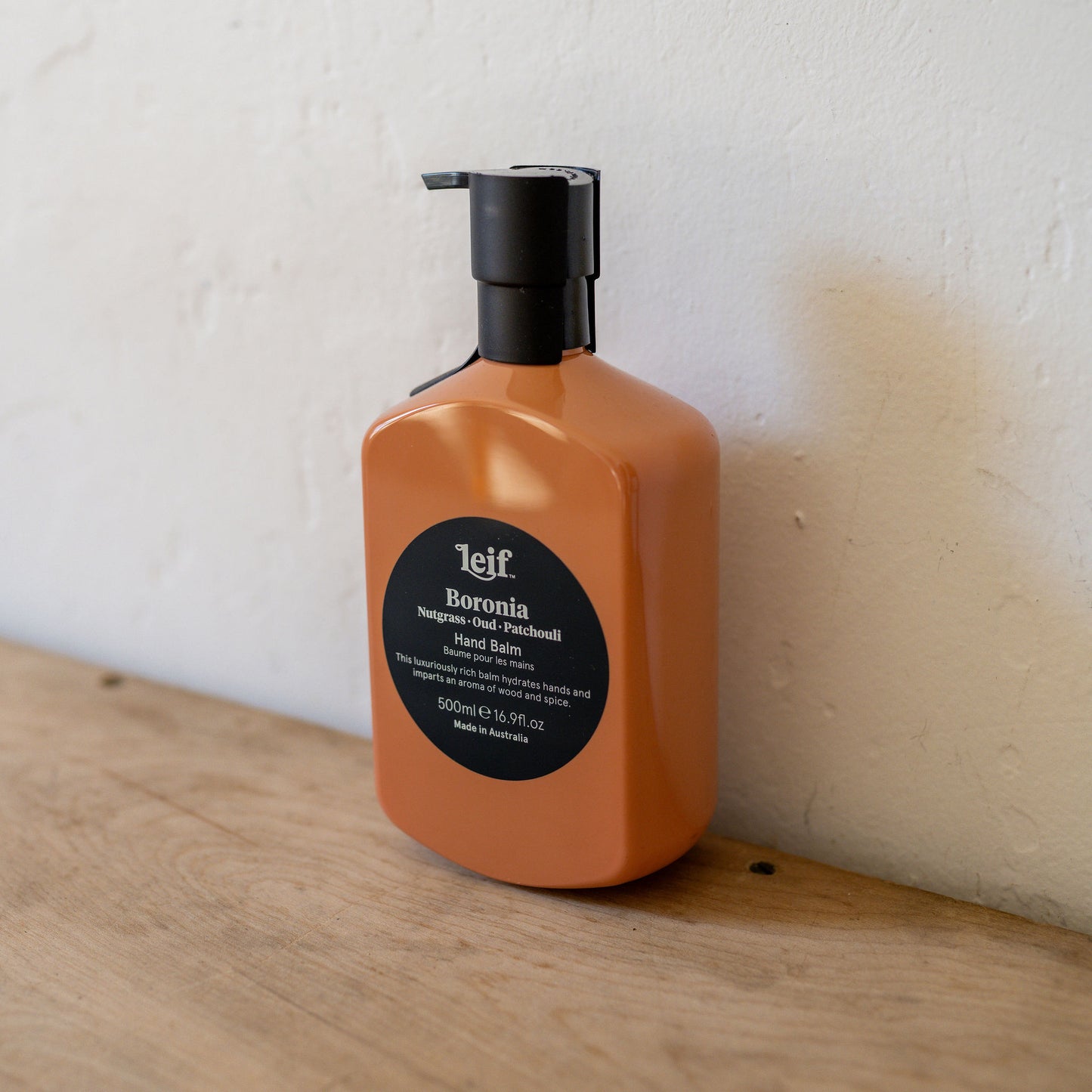Leif Boronia Hand Balm 500ml | Leif | Miss Arthur | Home Goods | Tasmania