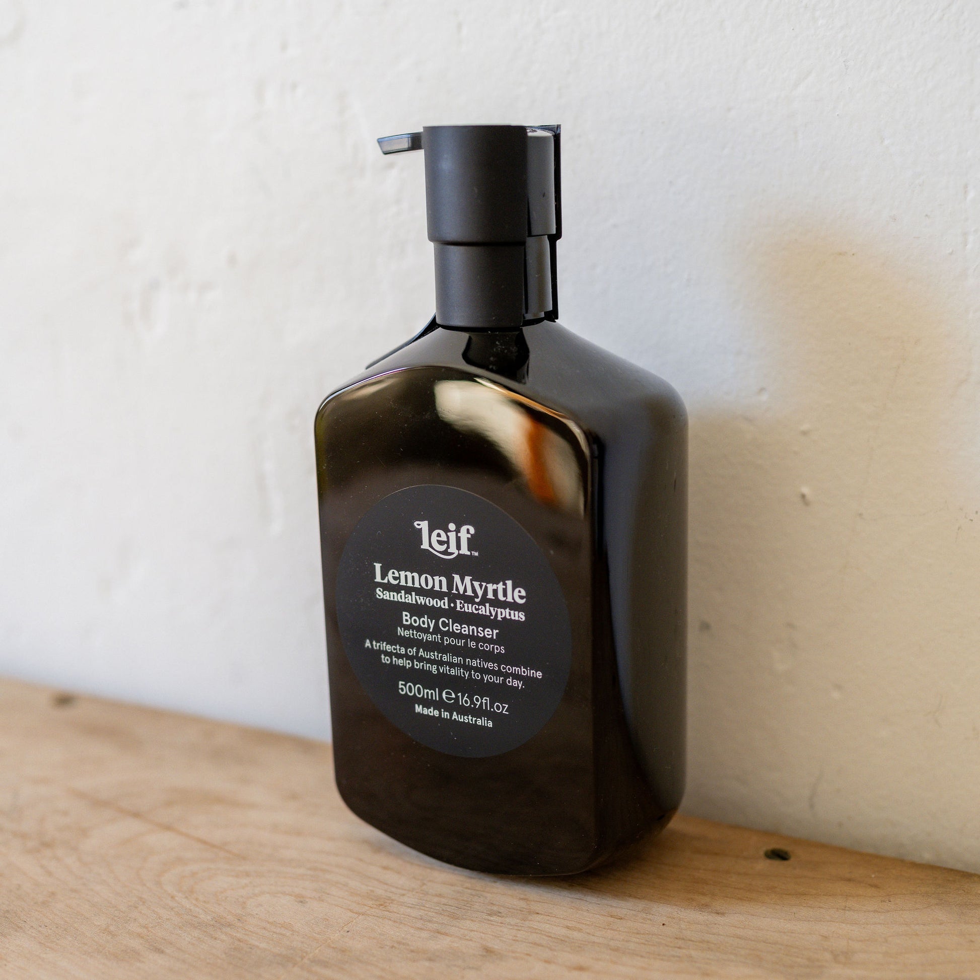 Leif Lemon Myrtle Body Cleanser 500ml | Leif | Miss Arthur | Home Goods | Tasmania