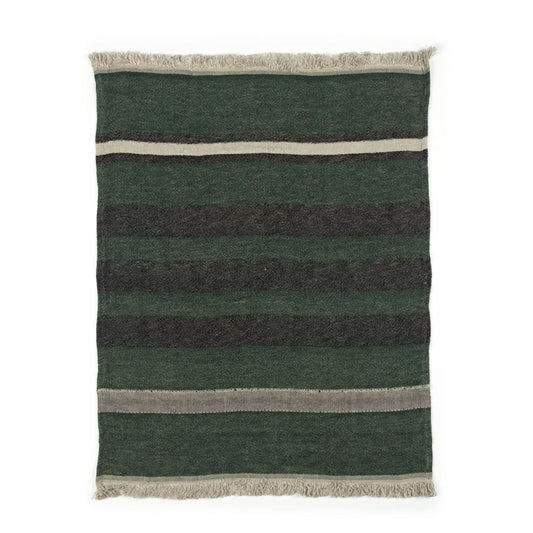 Libeco Belgian Towel Guest Towel Racing Green | Libeco | Miss Arthur | Home Goods | Tasmania