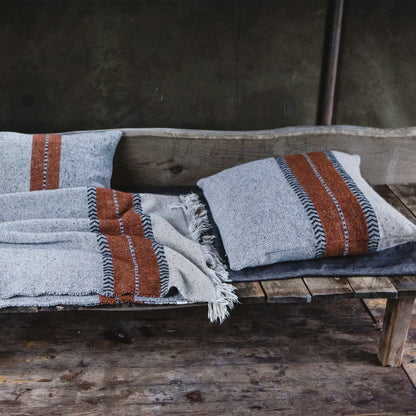 Libeco Montana Throw Grey 130cm x 220cm