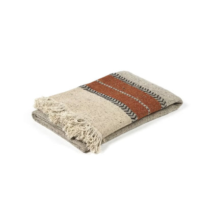 Libeco Montana Throw Grey 130cm x 220cm
