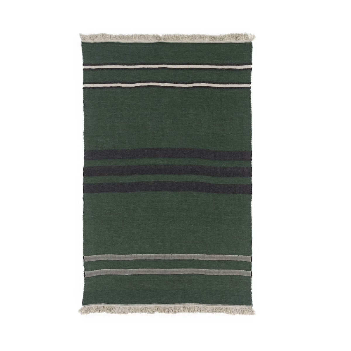 Libeco Belgian Towel Fouta Racing Green | Libeco | Miss Arthur | Home Goods | Tasmania